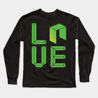 Neo Crypto currency love premium Long Sleeve T-Shirt